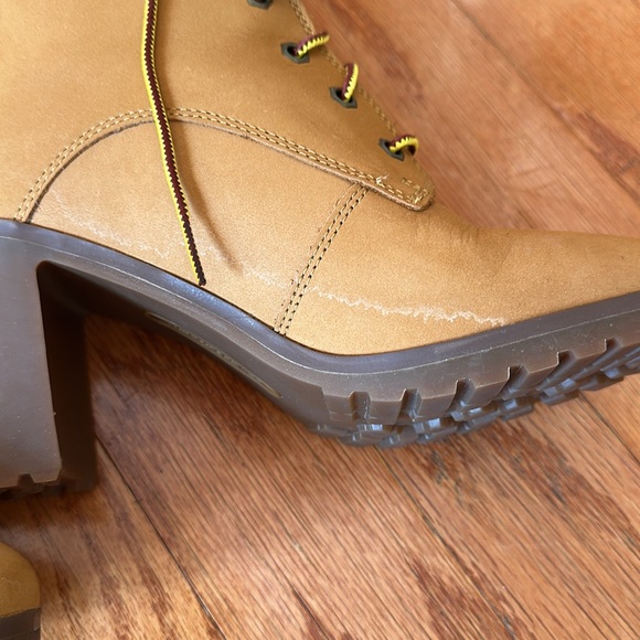 Timberland Women's Brown Heeled Boots 7 - Picture 6 of 10